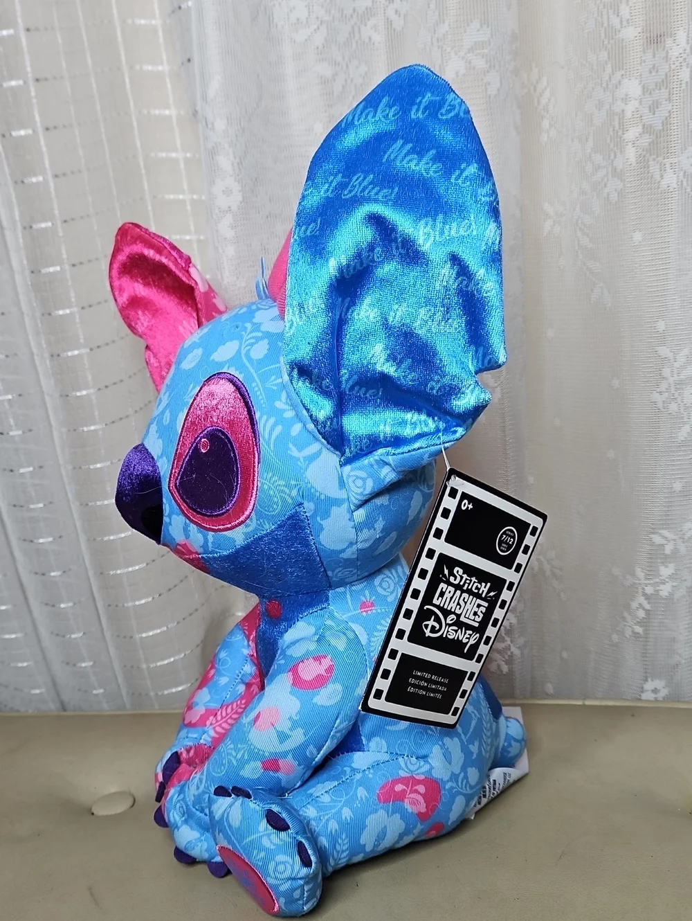NWT Stitch Crashes Disney: Sleeping Beauty (7/12) limited-release plush.